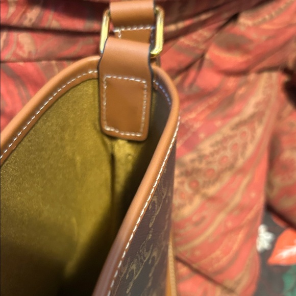 Celine Tan and Black Monogram Men's Bag - Picture 8 of 10